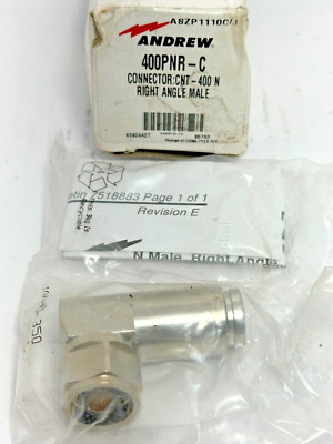 Andrew 400PNR-C Connector Right Angle Male CNT-400N