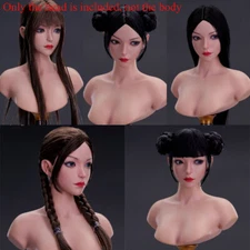 12" Figure Female Body Girl Head Sculpt Sexy Women Handmade 1/6 Scale Accessorie