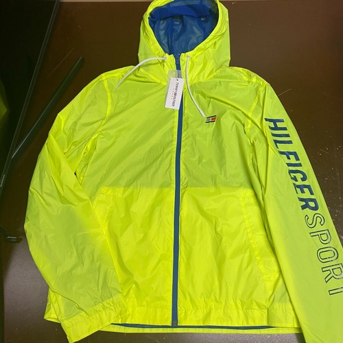 Tommy Hilfiger Mens Neon Green Long 