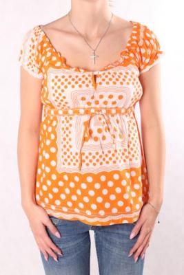 Pepe Jeans L32249 Iroa, Bluse für Damen, Orange Sommer Bluse