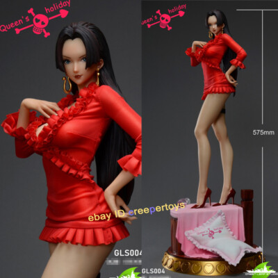 One Piece Boa·Hancock 1/4 Queen's Holiday Statue Resin Cast Off Painted Model 
