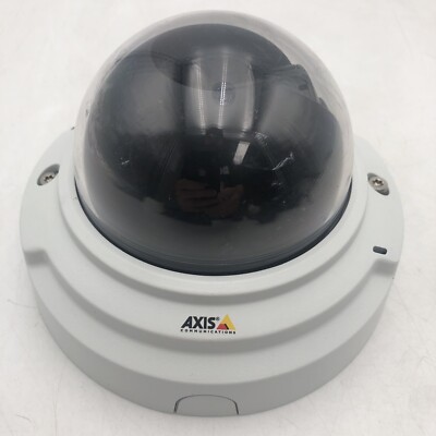 USED Axis Model P3344 12MM Dome Security Camera UNTESTED AS IS READ AL