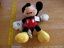 Mickey Mouse Disney Store 2000's plush NWT 7"