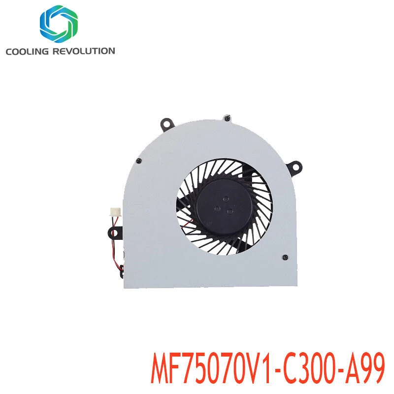 Laptop CPU Cooling Fan MF75070V1-C300-A99 DC5V 2.25W 3Pin - Image 2 of 2