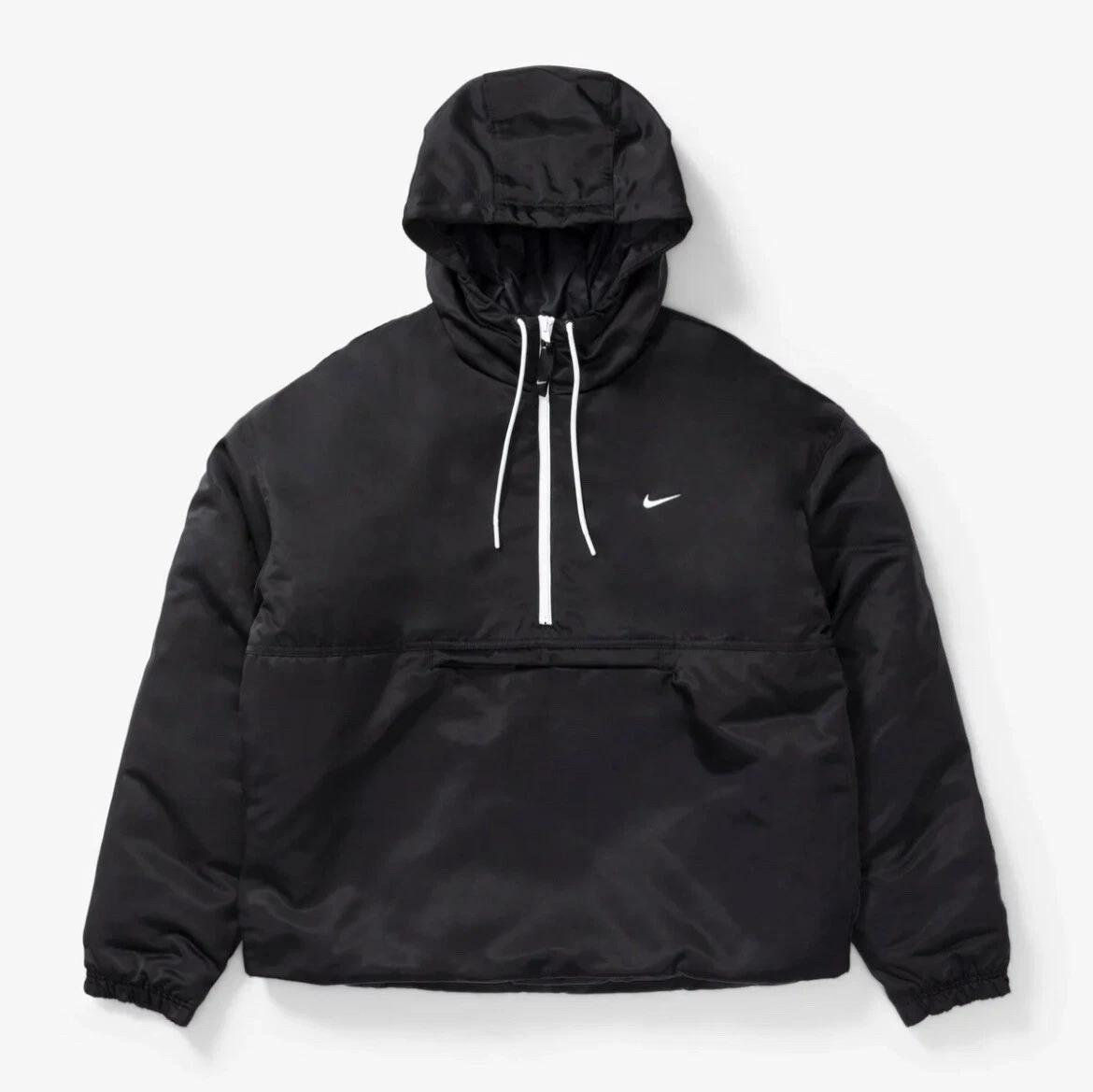 Nike black sales anorak jacket