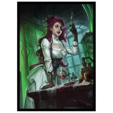 Claudia Hest - Maniacal Mutagist - MTG Size - 100 Smooth Matte Card Sleeves
