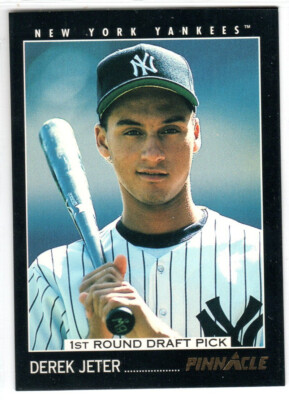 1993 SCORE PINNACLE BASEBALL 457 DEREK JETER NEW YORK YANKEES ROOKIE RC RAW