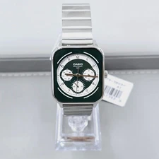 Casio Standard Analog MTP‑M307D Series – MTP‑M307D‑3BV green dial watch 34mm