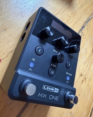 Line 6 HX One Stereo 9V 500mA Multi-Effects Pedal Black