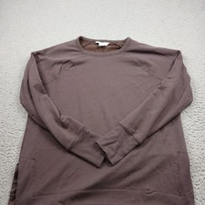 Athleta Sweater Womens Medium Gray Long Sleeve Pullover Gym Activewear