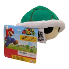 Jakks Pacific Super Mario 5" Plush w/ Sound 2023 - Green Shell New With Tag
