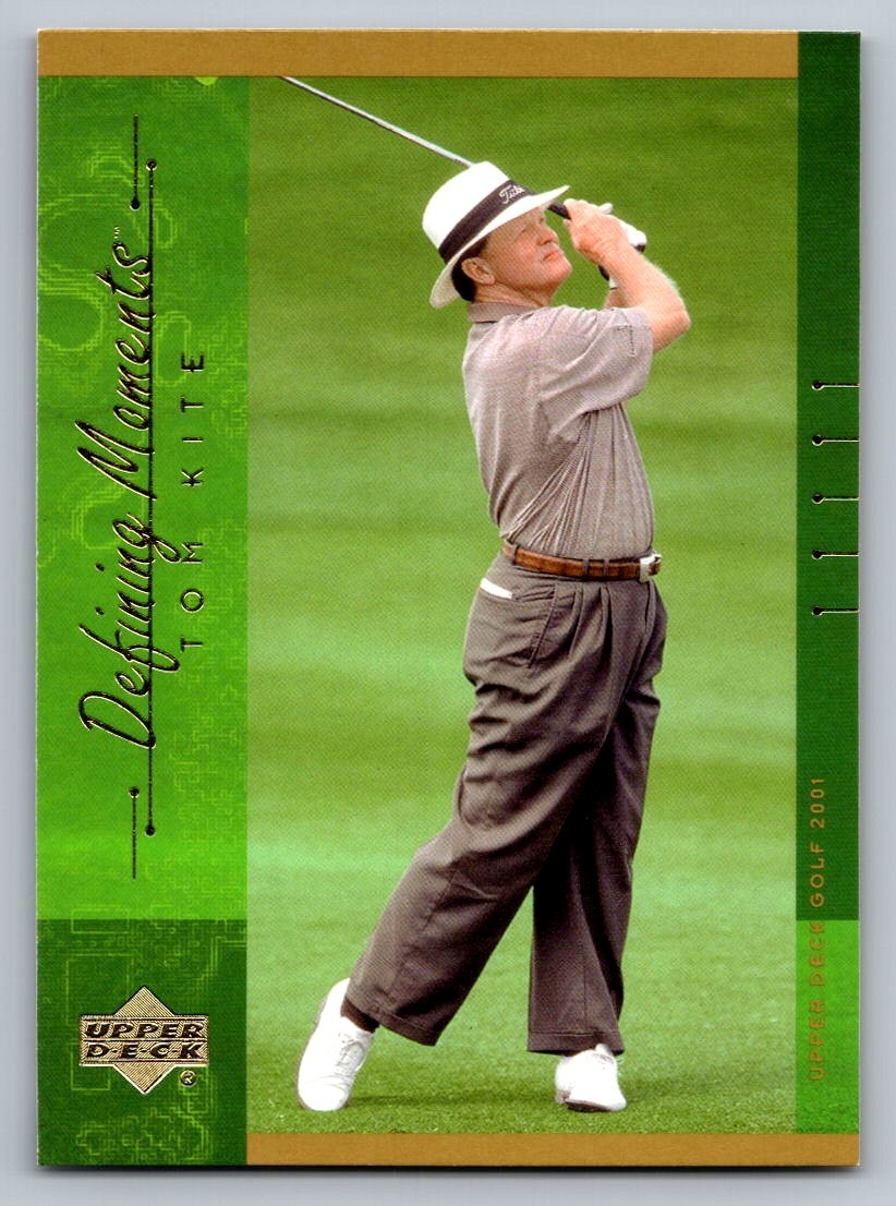 2001 UPPER DECK GOLF CARD DEFINING MOMENTS #141 TOM KITE