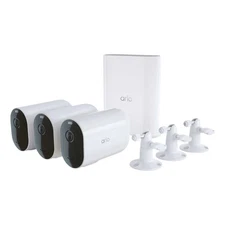 Arlo Pro 6 XL 2K 3 Camera Wireless Smart Security System with Dual-Band WiFi