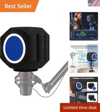 Microphone Wind Shield Pop Filter Isolation Ball, Acoustic for Record Studios...