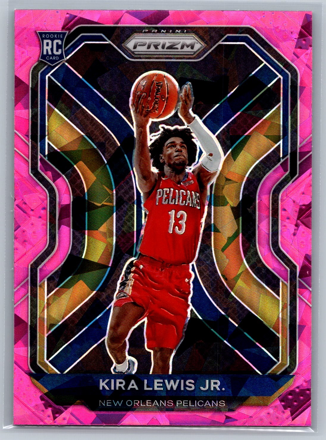 Kira Lewis Jr 2020 Prizm #272 Pink Cracked Ice