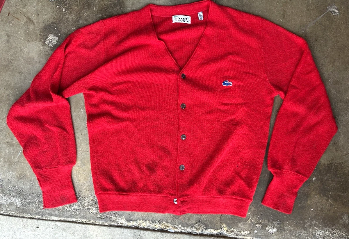 Men's Cardigans Izod Lacoste for sale - eBay