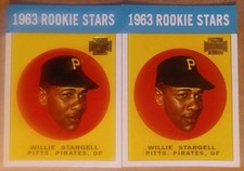 2001 TOPPS ARCHIVES #266 PIRATES WILLIE STARGELL HOF [2] 1963 MINT 06534