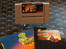 Lemmings SNES Super Nintendo Game with Poster and Manual