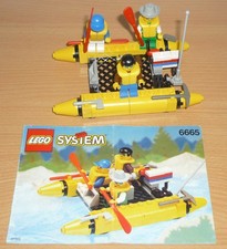 Lego City 6665 Raftingboot v. 1994 + OBA