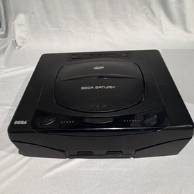 SEGA Saturn MK-80000 Console Bundle w/ cords, 2 controllers, 5 games, WORKS