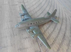 Vintage Marx Toys Army Transport Plane Plastic Army Men Playset Made USA 3.75"