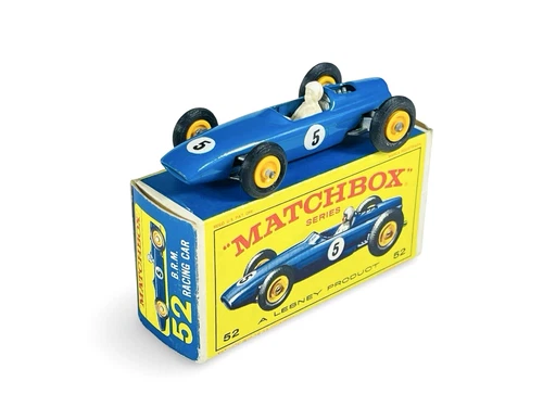 Matchbox Lesney No. 52 BRM Racing Car w/E4 Box