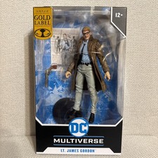 New McFarlane DC Multiverse Lt James Gordon Batman Year One Gold Label 7  Figure