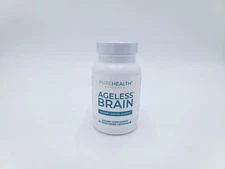 PureHealth Research Ageless Brain Supplement (60 Capsules) For Memory and Focus