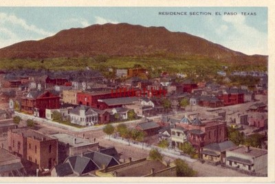 RESIDENCE SECTION. EL PASO, TX