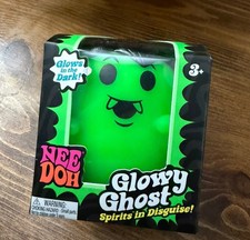 Schylling NeeDoh Glowy Ghost Glow-in-the-Dark , Green