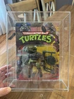 Teenage Mutant Ninja Turtles 1988 Rocksteady Figure New and Sealed W/ Acrylic