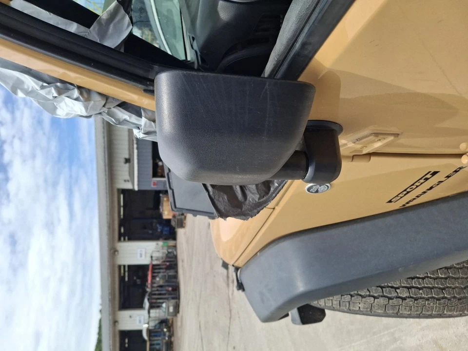 Jeep Wrangler 2013 conjunto de espejos retrovisores laterales del conductor OEM usados 130 k millas 3525577 Foto 2 de 4