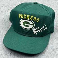 VTG Green Bay Packers Pro Line Hat Adult Green NFL Majkowski 7 Snapback 90s USA