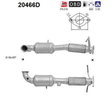Katalysator für FORD KUGA I