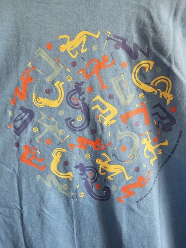 New RGC Random Golf Club Shirt Size Large Stay Random Tee Graphic Print Shirt - Picture 4 of 6