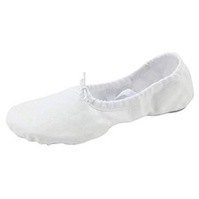 missfiona Women Canvas Ballet Slippers Dance Shoes Adult Practice Yoga Flat B...