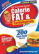 CalorieKing Calorie, Fat and Carbohydrate Counter 2014 : Larger P