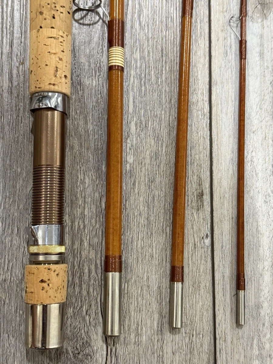 Barra giratoria/voladora Wright & McGill Eagle Claw Trailmaster M4TMU 7 1/2 ft 4 piezas nueva de stock