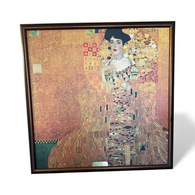 Lady In Gold Adele Bloch-Bauer I Gustav Klimt With Frame