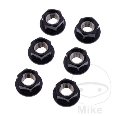 Viti E Dadi Per Corona Trasmissione M8 33mm – Kit BOLT Nero Testa Svasata Per Moto Cross Ed Enduro