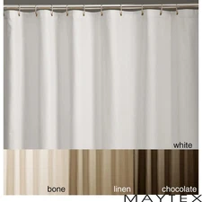 Microfiber Shower Curtain Liner - 70x72 inches - 70x72