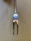 Vintage Ekco Chromium Plated Carving Fork w/Avocado Plastic Handle, USA, 12.5"L — photo 7