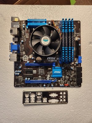 (Bundle) MSI CSM-H87M-G43 MOBO, i5-4670K CPU, 16GB RAM, CPU COOLER (PLEASE READ)