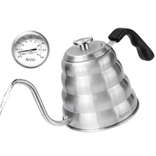 Gooseneck Kettle for Manual Drip Coffee  Tea 40oz Stainless Steel Pour Over C...