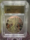 1999-P American Silver Eagle PR70 DCAM ICG Rare Gold Label