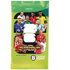 Adrenalyn Xl 2026 World Cup One Pack Of 8 Soccer Cards Look For Top Stars Like