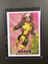 2024 Skybox Marvel Masterpieces 92 Platinum Canvas Rogue #79