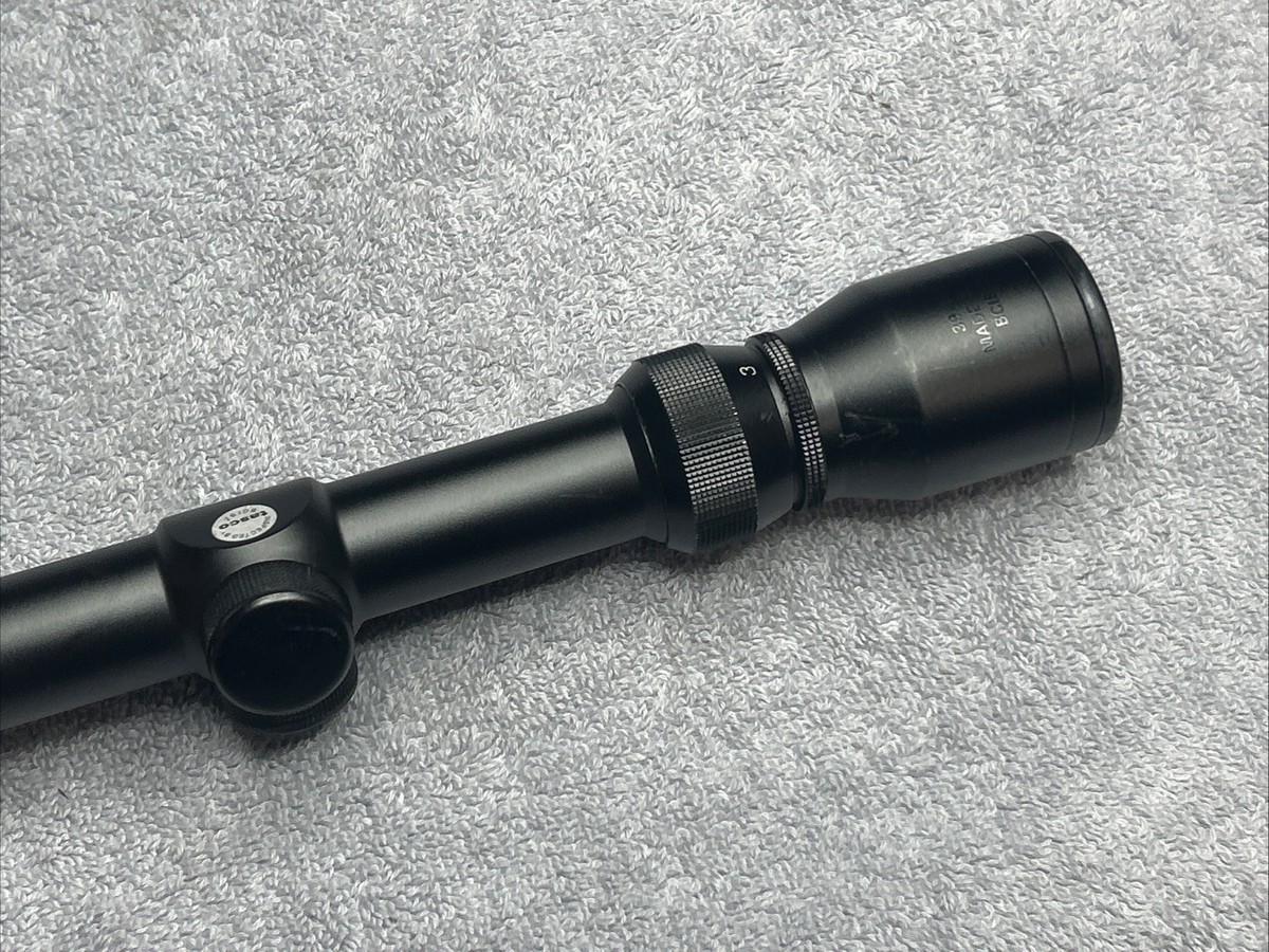 TASCO 3X-9X.40 Zoom Rifle Scope Waterproof Model 39X40SPL