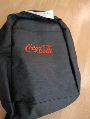 Coca Cola Rucksack Backpack Rucksack  USB Schwarz neu