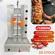 Dönergrill Kebap Grill Döner Gas Doner Kebab Machine Gyrosgrill Tischgrill12000W